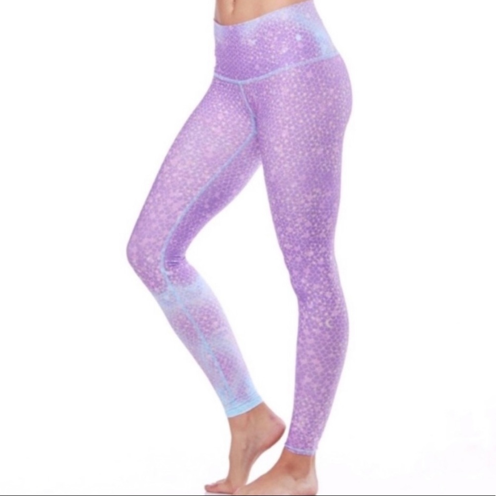 Teeki Mermaid FairyQueen purple leggings yoga